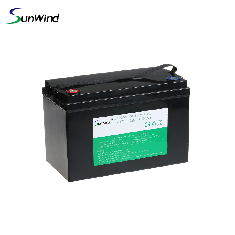 Storage Lifepo4 Battery Pack 12v 12.8v 100ah
